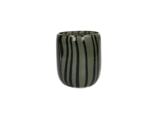 Photophore Cannes H11 cm - kaki I Pomax