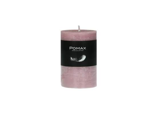 Bougie rose clair H8 cm I Pomax