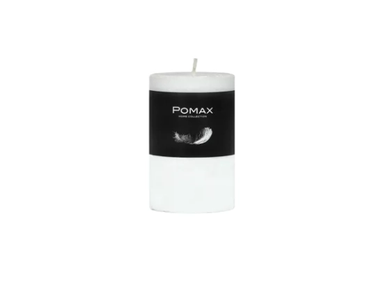 Bougie blanc H8 cm I Pomax
