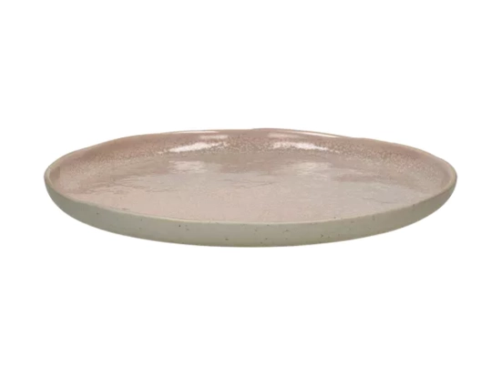 Assiette à dessert Spiro - poudre rose I Pomax