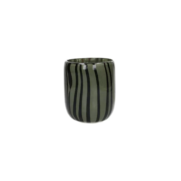 Photophore Cannes H11 cm - kaki I Pomax