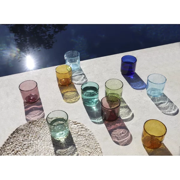 Verres Vico x4, différents coloris | Pomax
