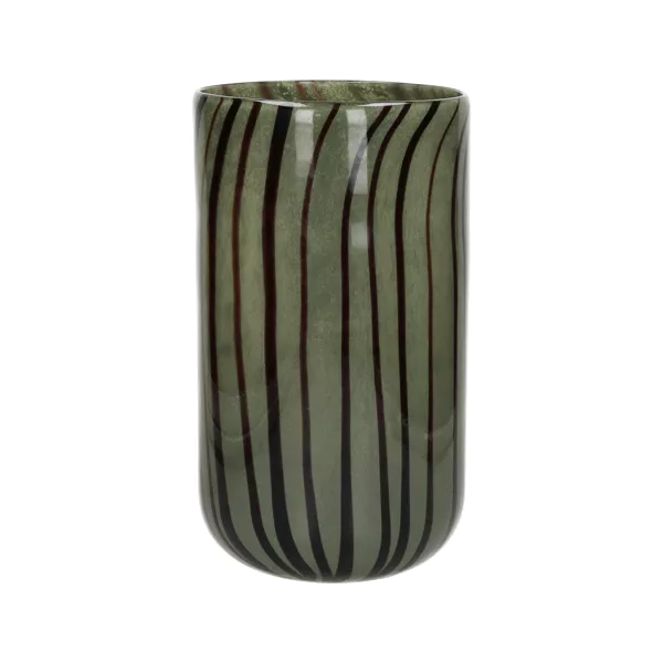 Vase Cannes H30 cm - kaki  I Pomax